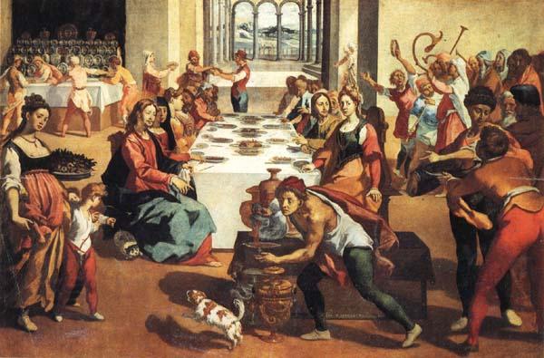 Andrea Boscoli The Marriage at Cana oil painting picture